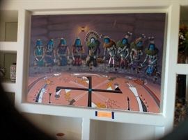 Impressive (and large) art by J C Black.