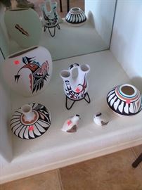 More Native American pottery.