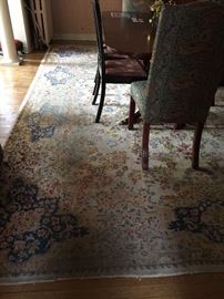 Kirman rug,  10' x 14'  Hand knotted 
