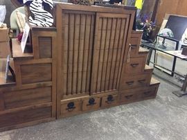 Japanese Tansu chest, circa 1900s