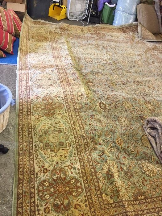 Persian high knot rug, circa 1960s (10 x 14)