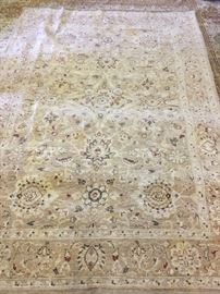 Turkish Oushak rug, circa 1970s (6.5 x 10)