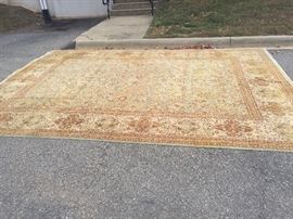 Persian high knot count rug, circa 1970s (10x14)