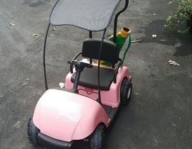 Kids electric golf cart