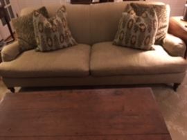 Lee Industries sofa with pillows  