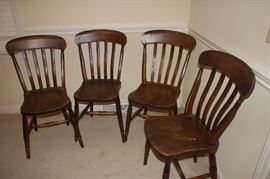 4 Antique chairs