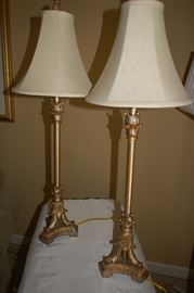 Matching table lamps