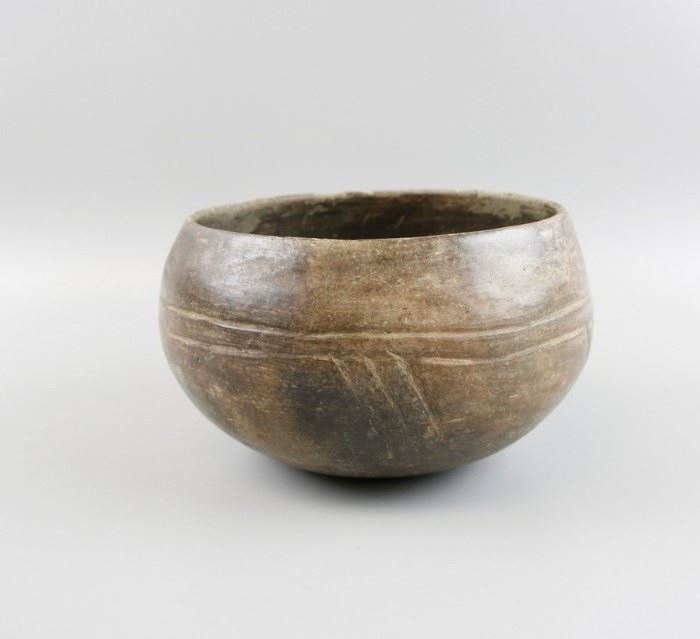 Pre Columbian Ceramic Polychrome Bowl	
