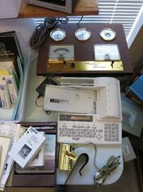 Brother Check Writing System,  Vintage Weather Station
