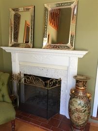 MATCHING PAIR VENETIAN MIRRORS