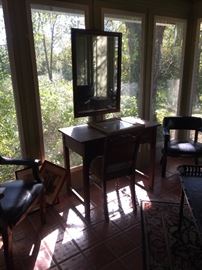 Mission oak style desk