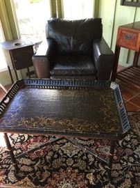 Great leather club chair