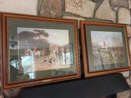 Fox hunt prints and many more prints 