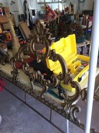 Great cast metal French style headboard