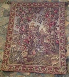 Large woven tapestry