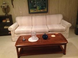 sofa and coffee table