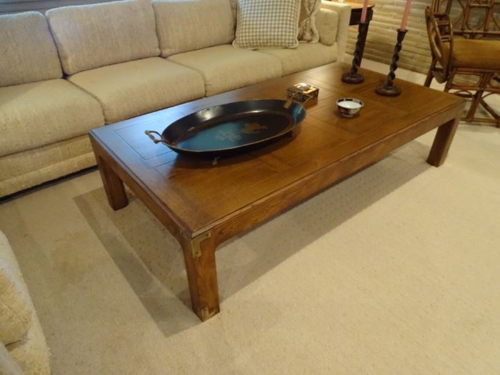 Decorator coffee table.