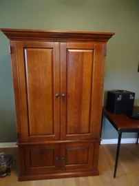 Entertainment cabinet.