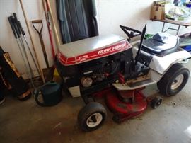 Work Horse garden mower.