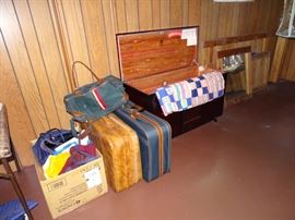 Cedar chest & misc.  Cedar chest is SOLD.