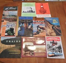 train, Railroad books