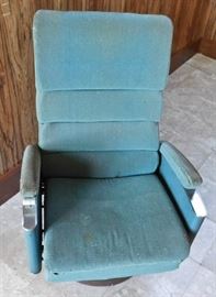vintage train seat