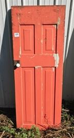 vintage wood door