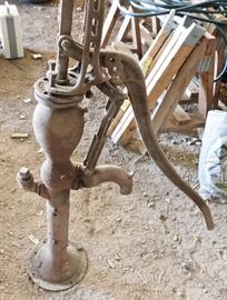 vintage hand water pump