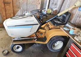 cub cadet lawn mower and deck.  includes several new parts.  