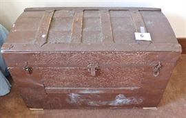 antique trunk