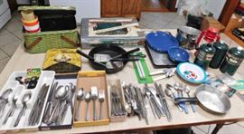 large camping and picnic lot