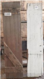old barn door sections