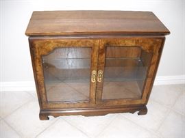 Lighted 2 door cabinet