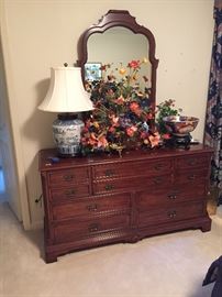 Davis Cabinet double dresser with mirror