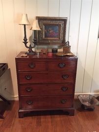 English block front chest