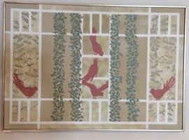 Mary Ann Ross painting, "A Summer Interlude", 1977