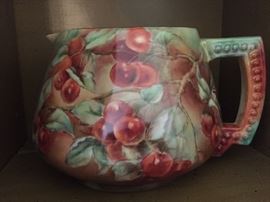 old Limoges cider pitcher