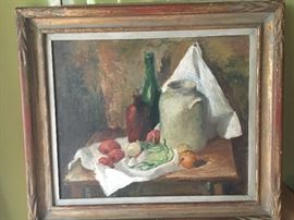 Mildred N Wolfe painting