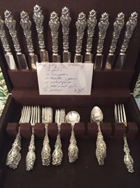 Set of old 1902 Lily by Whiting