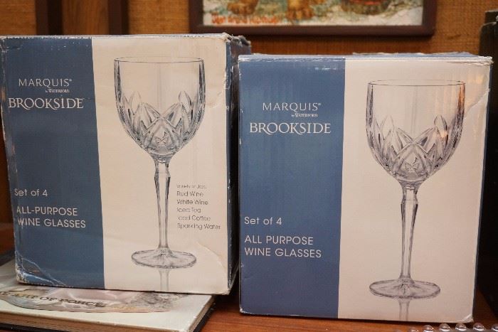 Marquis Brookside wine glasses