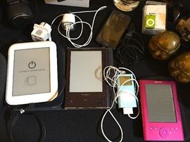  Sony Readers, Nook, iPods, Samsung Galaxy 3, Sony Xperia and other Electronics..