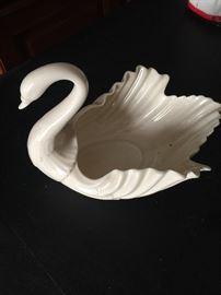 ceramic swan