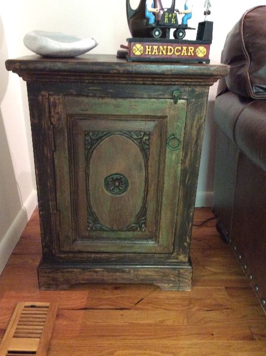 Asian style chest - great for storage. Measures 22 inches long x 14 inches wide x 29 inches tall. ($300)