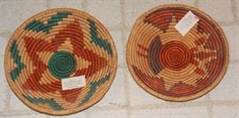 Native American woven baskets