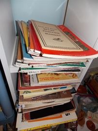 Some of the many painting, crafting books available