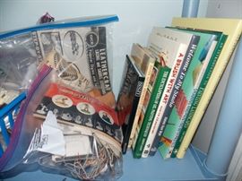 More books and leather craft/craft kits