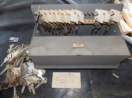 Vintage key box