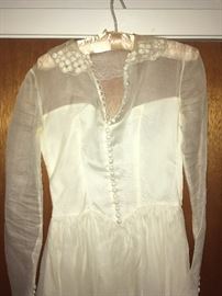 Beautiful vintage wedding dress