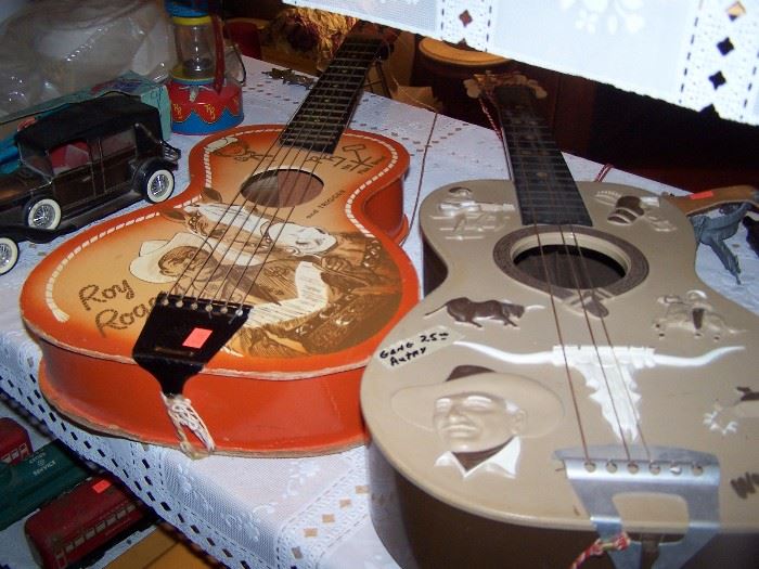 Roy Rogers & Gene Autry guitars