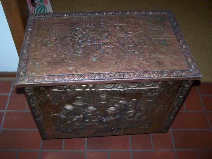 Copper covered box